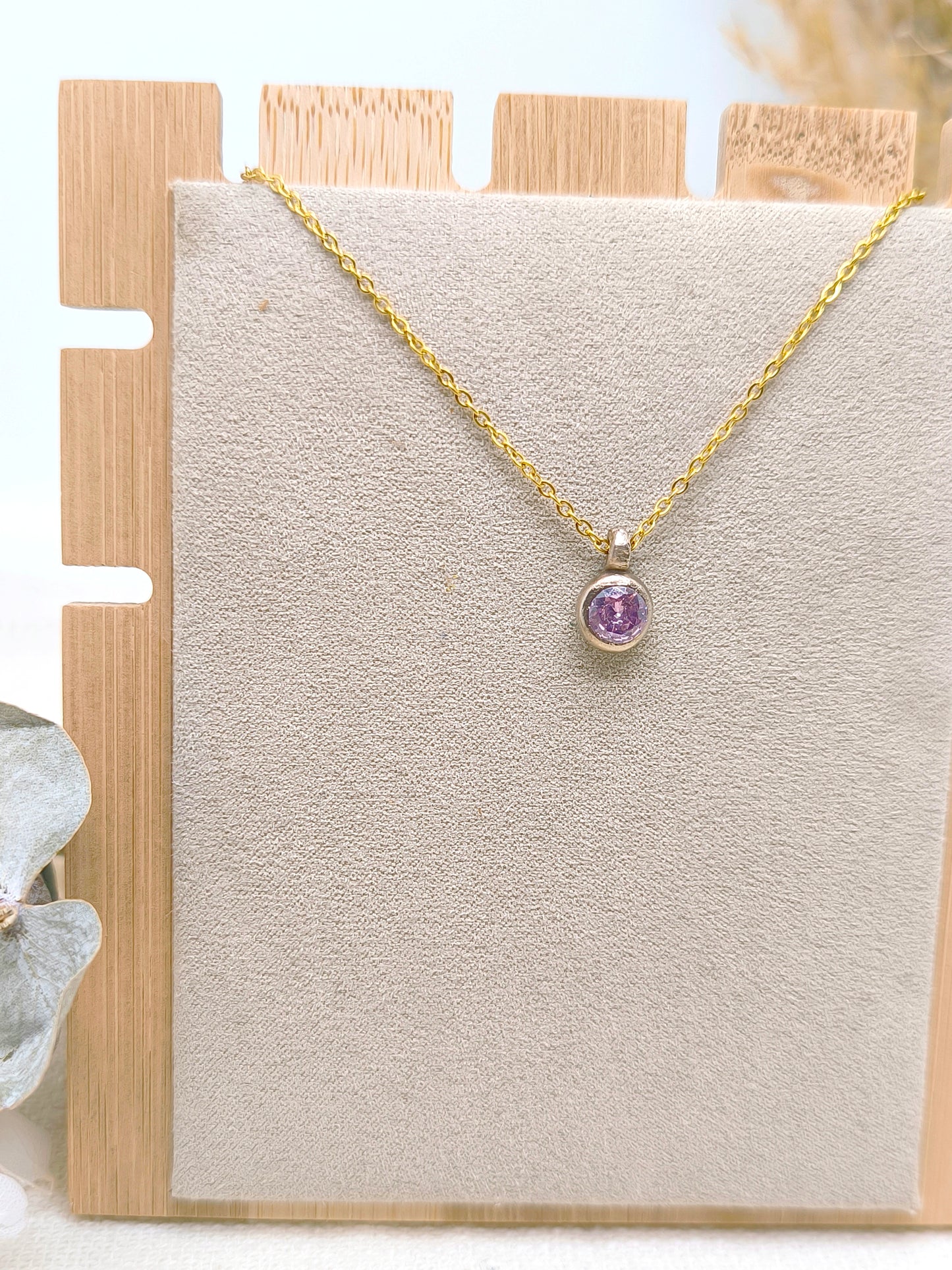 Collier : Mini Enchanteresse des roses