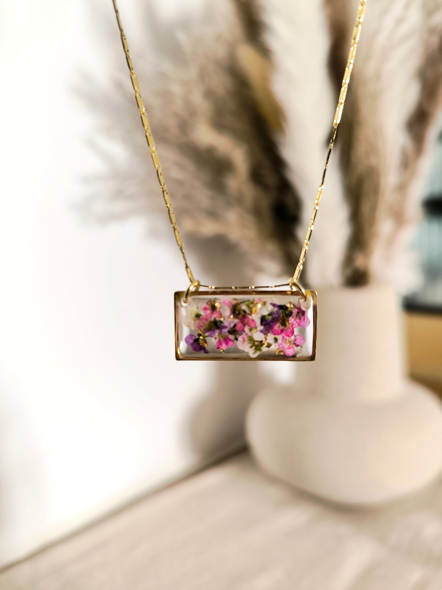 Collier médaillon talisman : Alysse