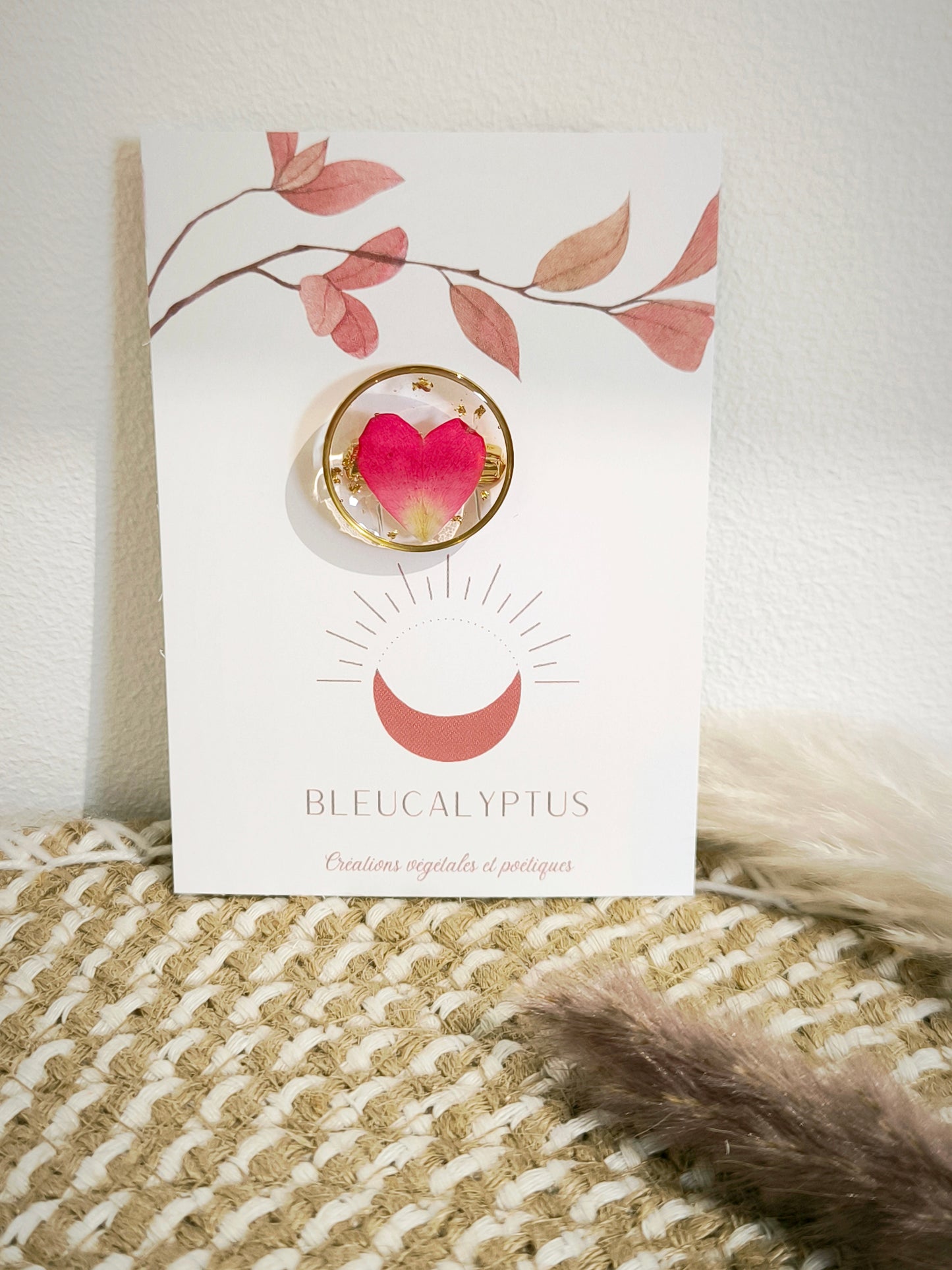 Broche florale -Ecrin botanique