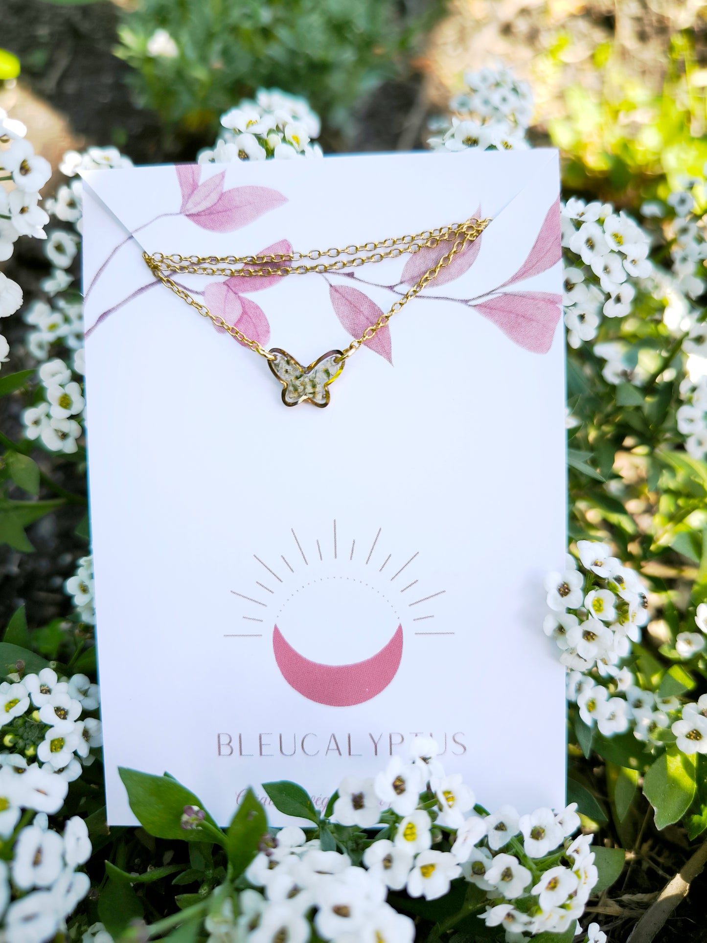 Collier bohème : Papillon d'alysse