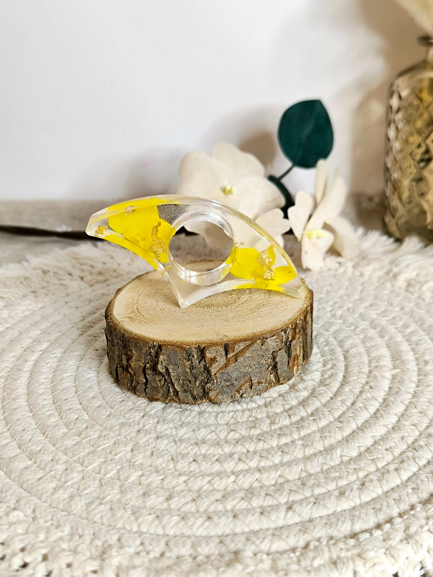 Bague de lecture florale / divers coloris