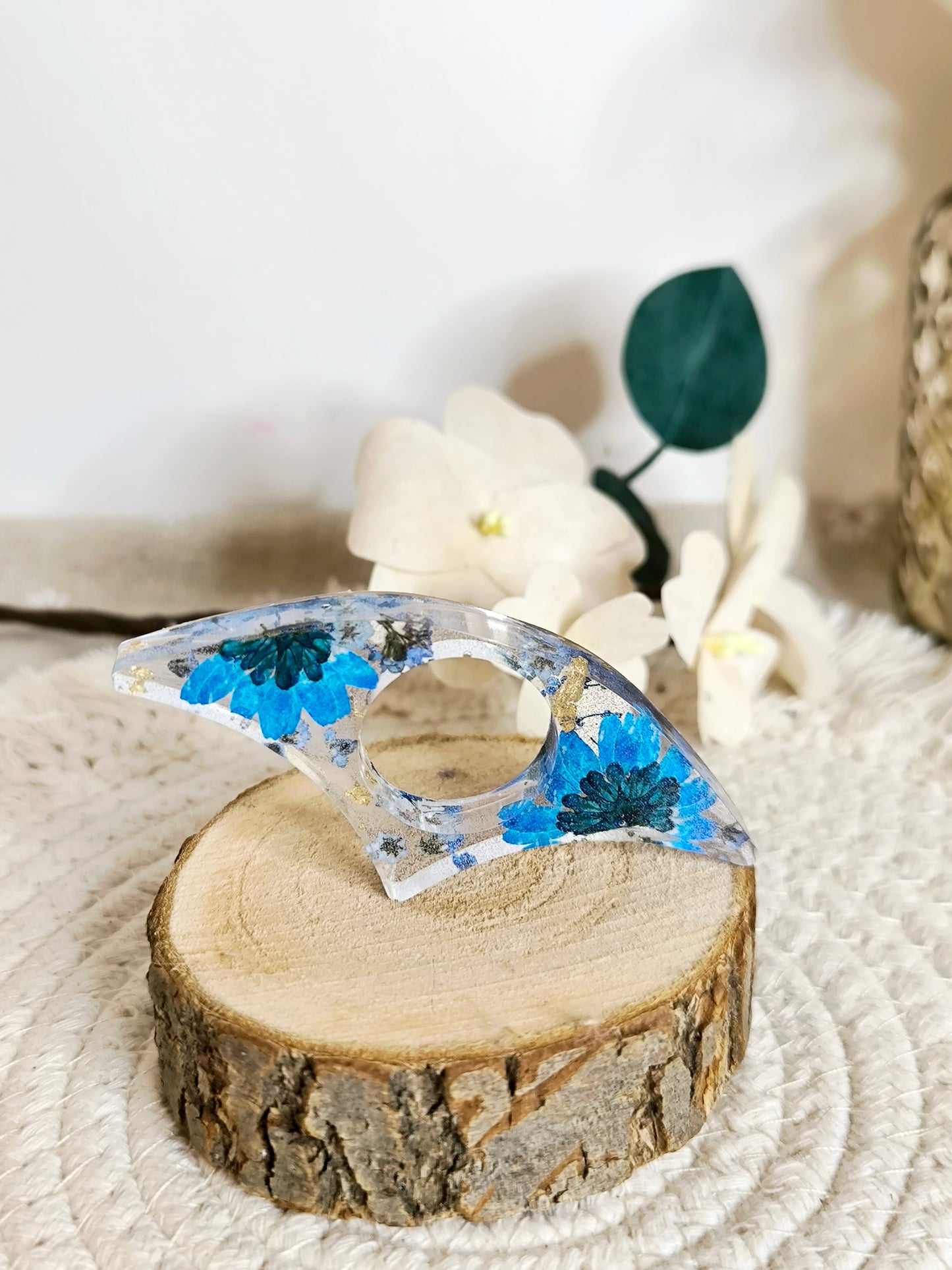 Bague de lecture florale / divers coloris