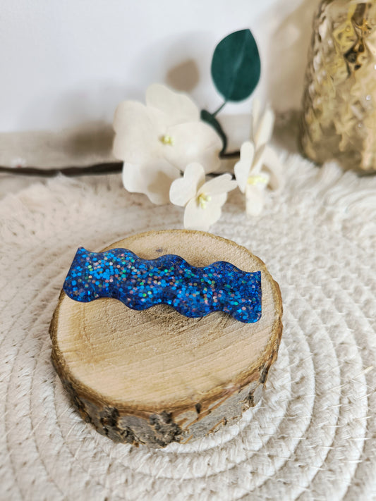 Barrettes florales ou pailletées / divers coloris